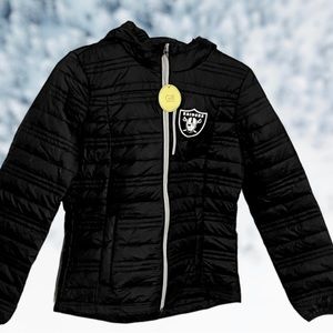 NFL G III Sports Raiders Team Quilted Equator Jacket